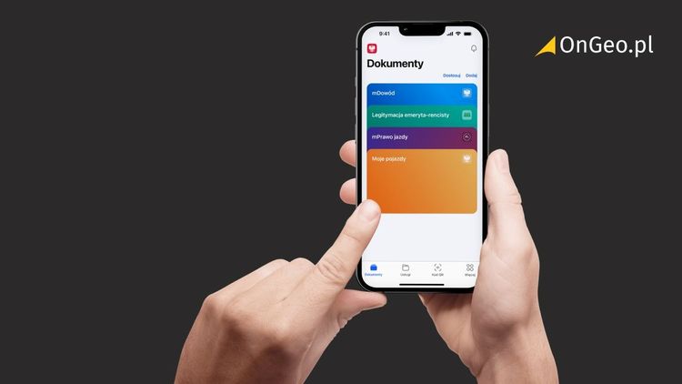 Księgi wieczyste w aplikacji mobywatel