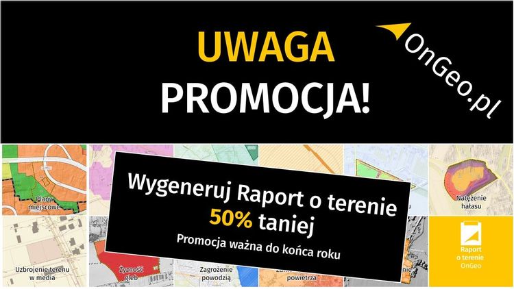 50% na pełnym raporcie o terenie