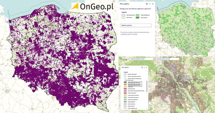 Stan planowania przestrzennego w Polsce Analiza OnGeo 2025