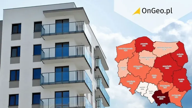 Ceny transakcyjne mieszkań według województw: 2024, 2025 i I kwartał 2026