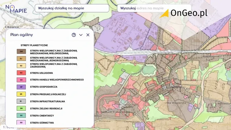 OnGeo opracował projekt planu ogólnego Bochni. 