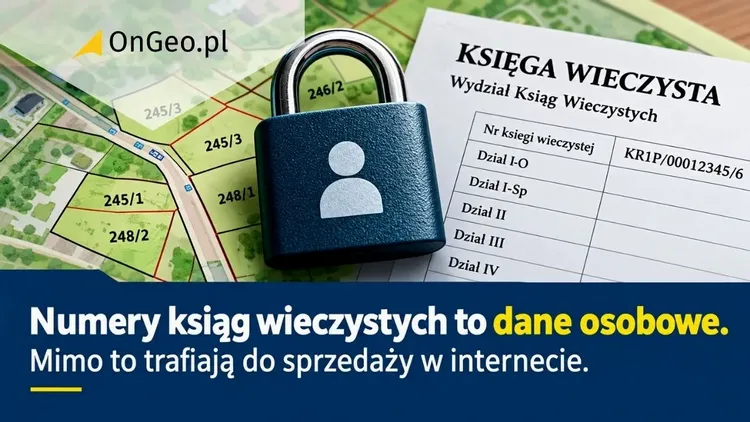 Wyciek danych osobowych 32 milionów Polaków z ksiąg wieczystych