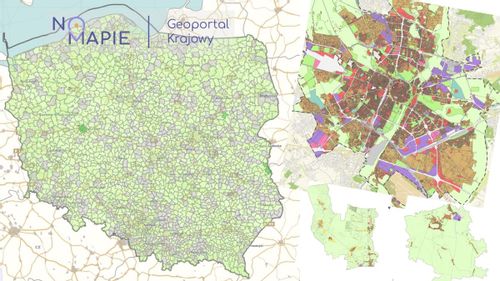 Nieruchomość Mapa planów ogólnych gmin: Monitoruj postępy w Geoportalu