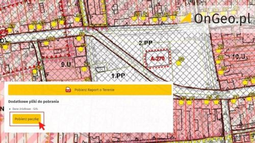 Nieruchomość Dokładne dane CAD/GIS dla specjalistów: GeoPackage, DWG, DXF, GeoTif, PNG